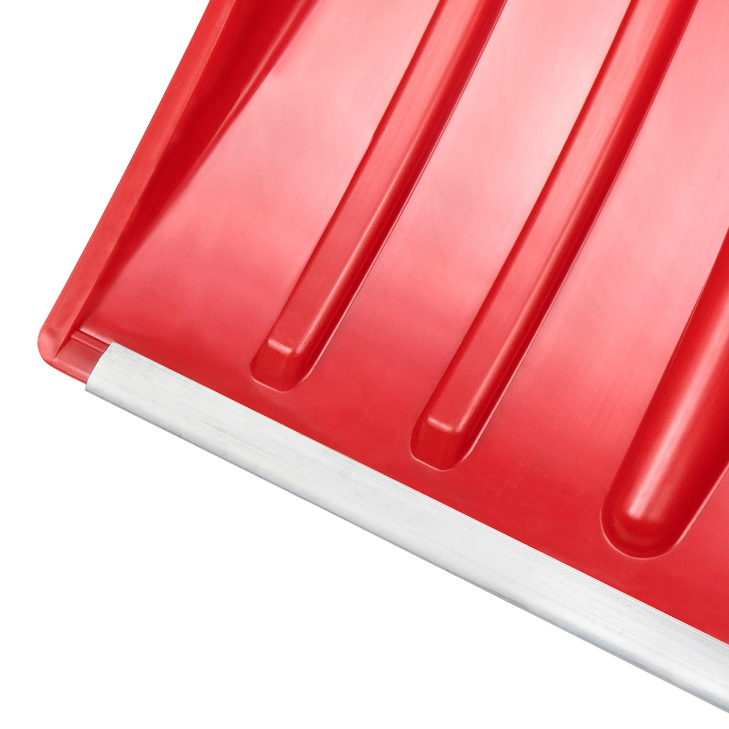 Лопата снегоуборочная Снежок ГРАНДМАСТЕР 38 х 36 см морозостойкая,суперпрочная, с алюминиевым черенком и V-ручкой